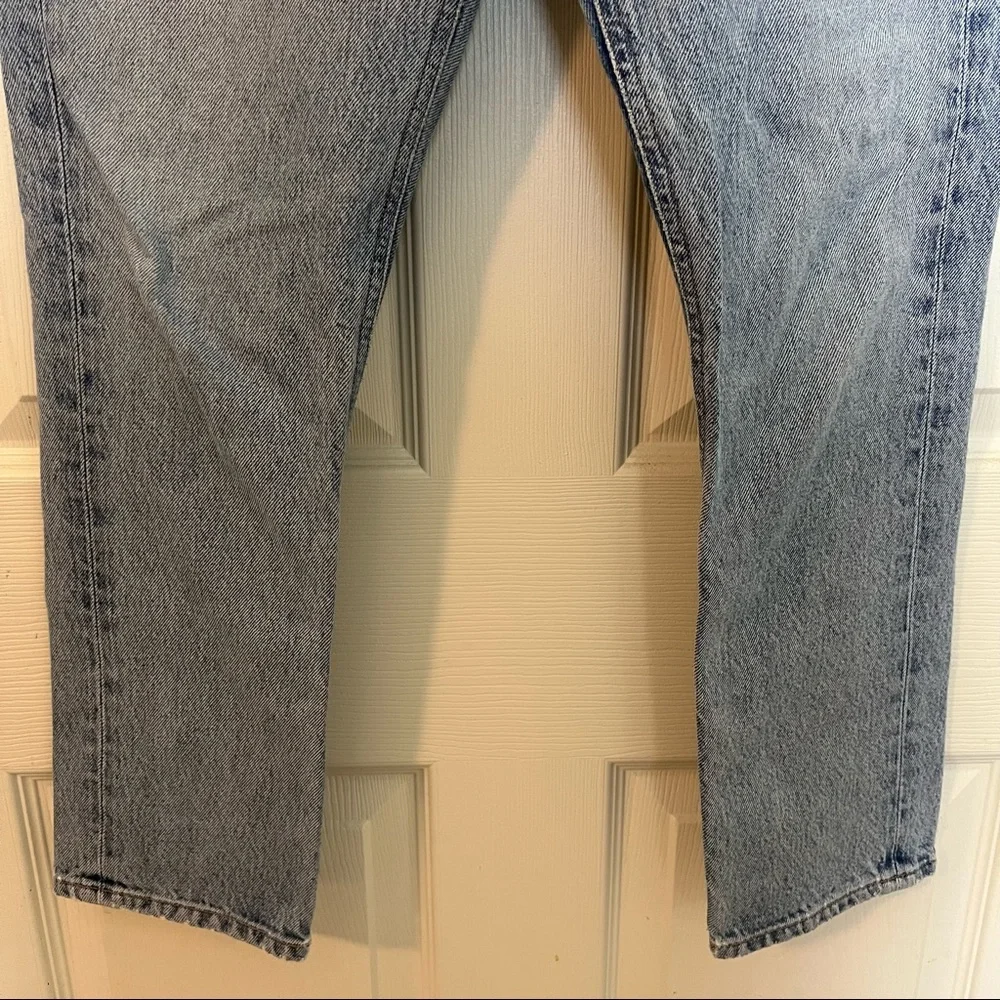Agolde Riley High Rise Straight Crop Jeans - Picture 9 of 13